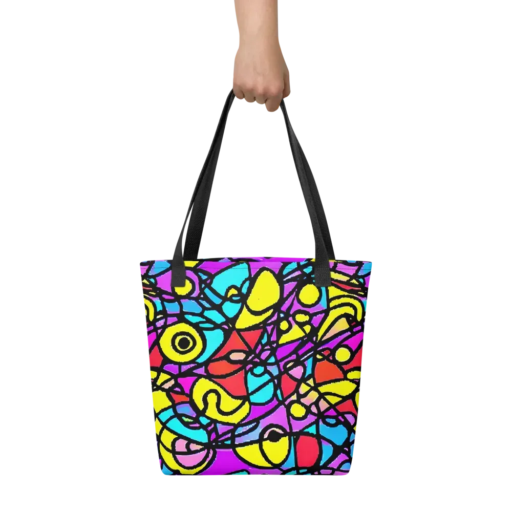 Radiant Chaos on Tote Bag — Front