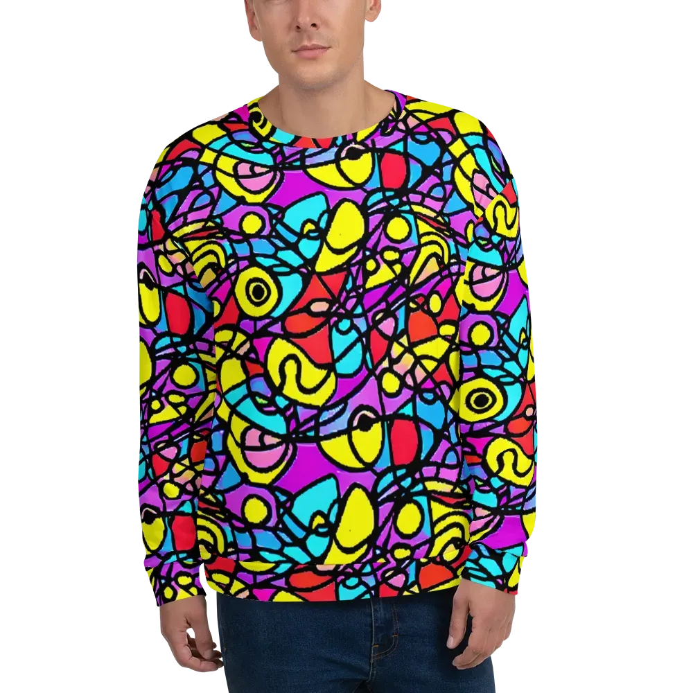 Radiant Chaos on Sweatshirt — Front