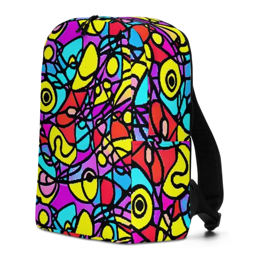 Radiant Chaos on a Minimalist Backpack