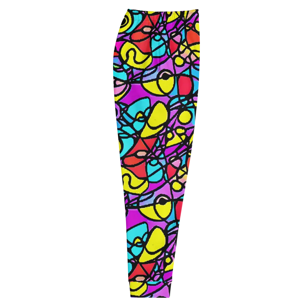 Radiant Chaos on Men's Joggers — Right
