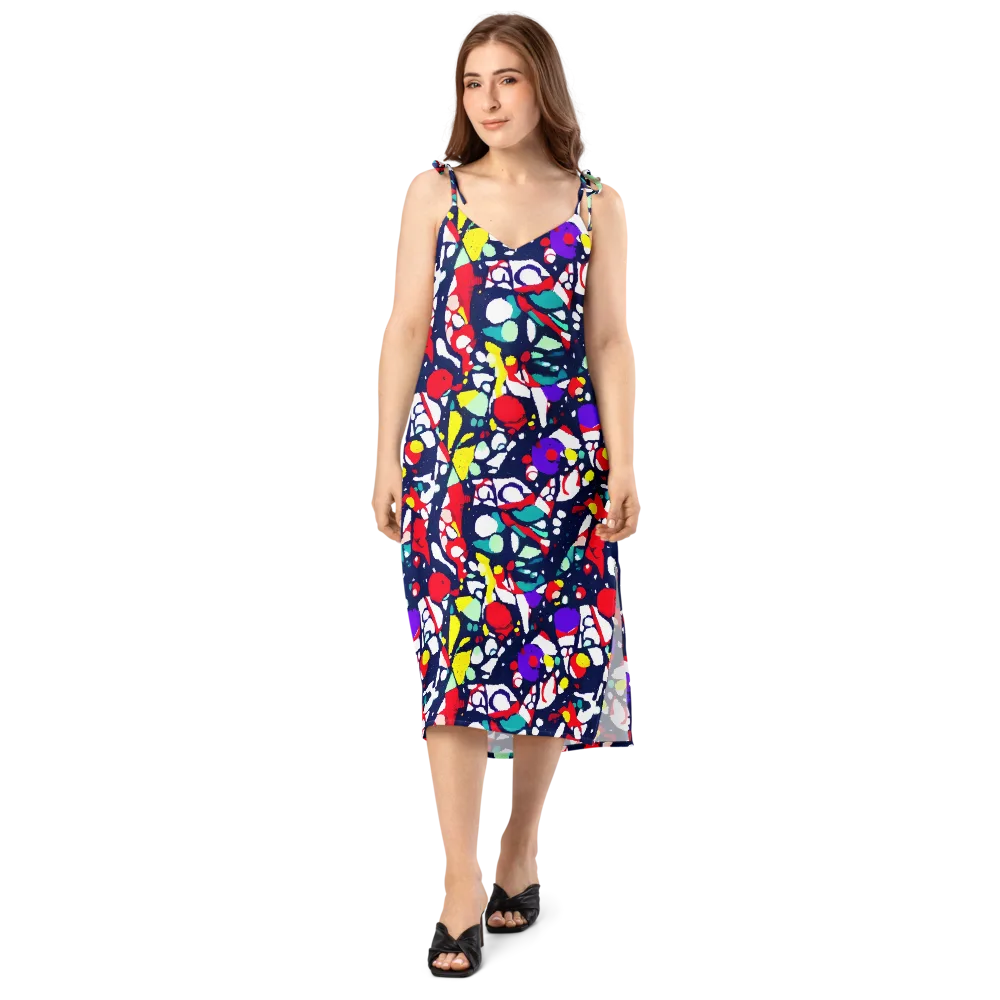 Prism Rumble on Slip Dress — Front