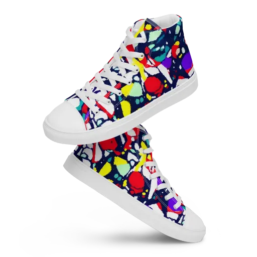 Prism Rumble on a Men's High Top Canvas Shoes