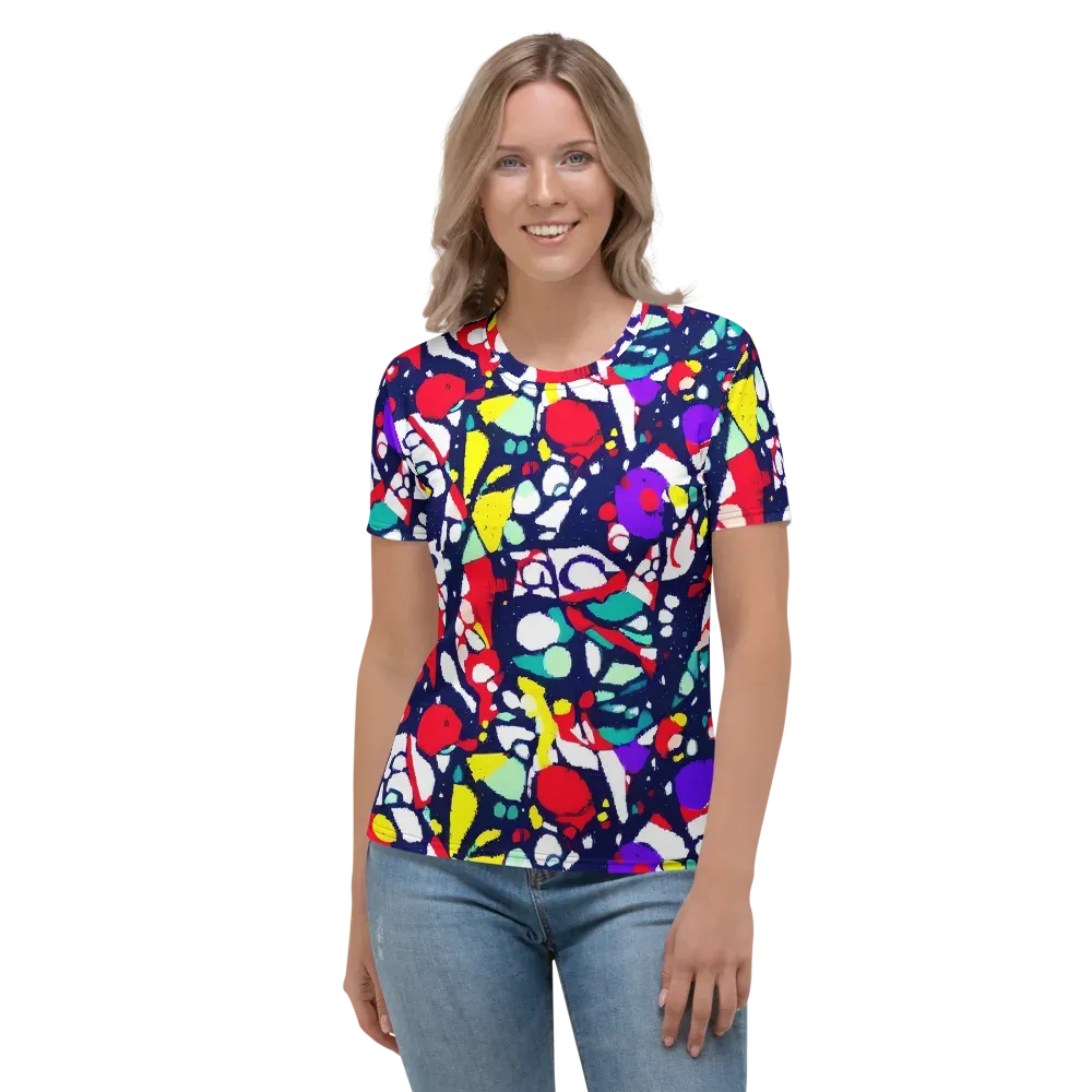Prism Rumble on Women's Crew Neck T-Shirt — Front