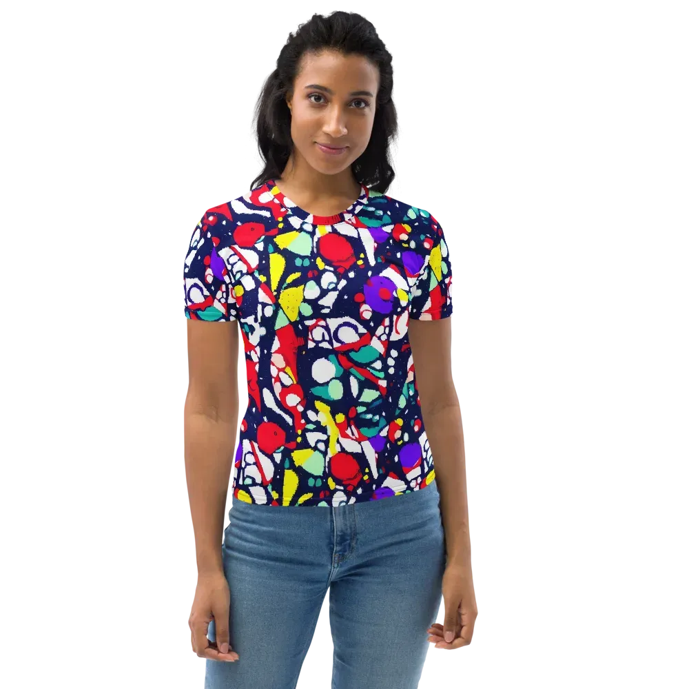 Prism Rumble on Women's Crew Neck T-Shirt — Front