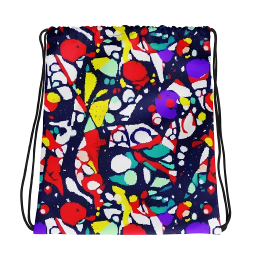 Prism Rumble on a Drawstring Bag