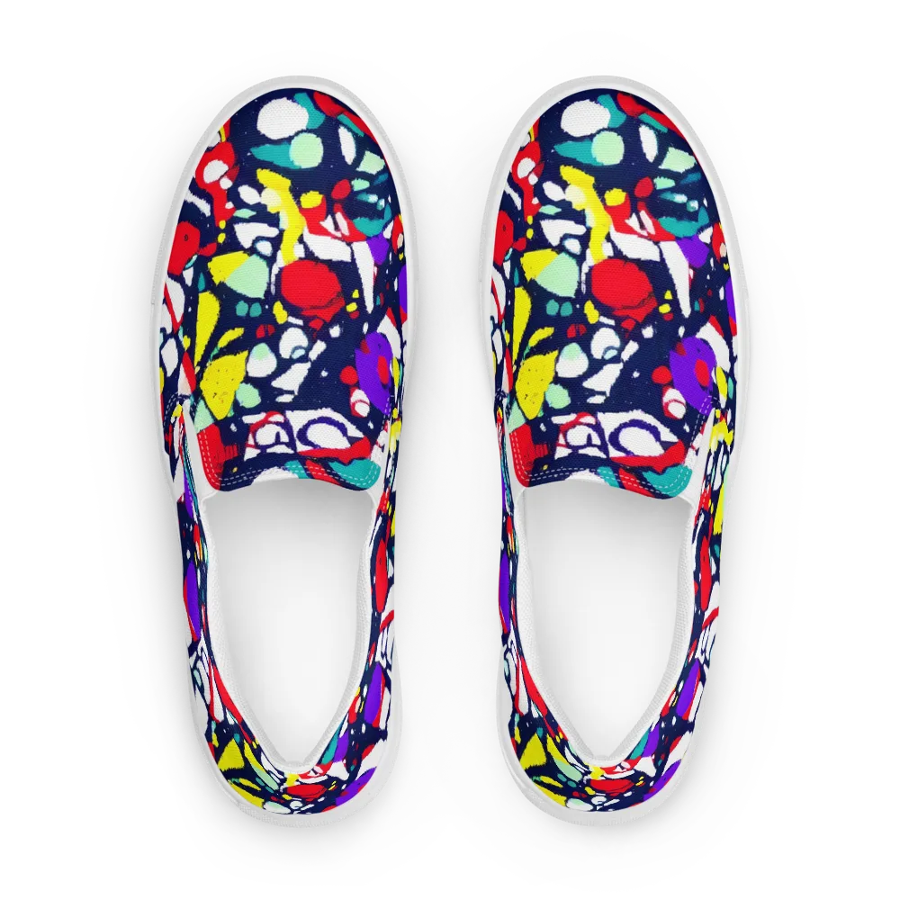 Prism Rumble on Women's Slip-On Canvas Shoes — Front