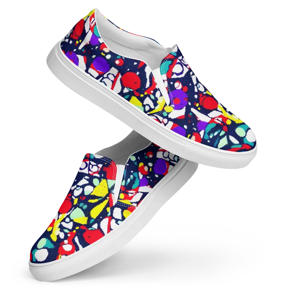 Prism Rumble on Women's Slip-On Canvas Shoes — Front