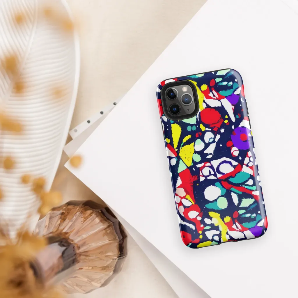 Prism Rumble on Tough Case for iPhone® — Front