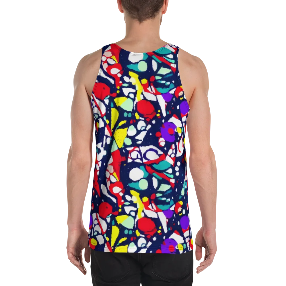 Prism Rumble on Men's Tank Top — Back