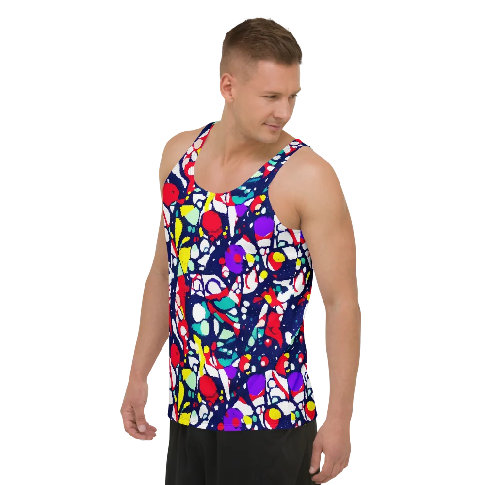 Prism Rumble on Men's Tank Top — Left Front