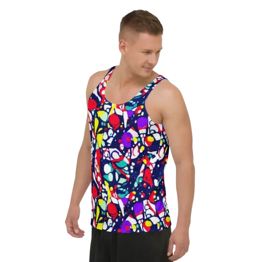 Prism Rumble on a Men's Tank Top