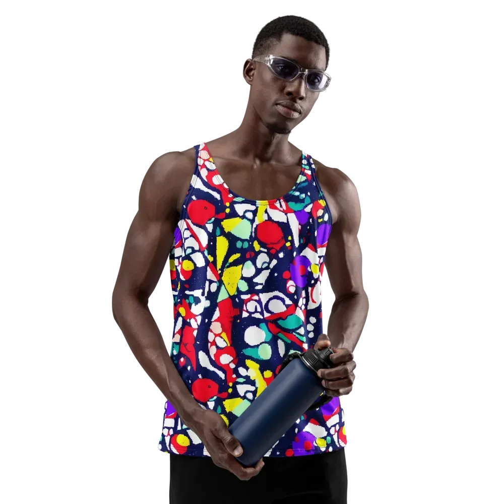 Prism Rumble on Men's Tank Top — Front