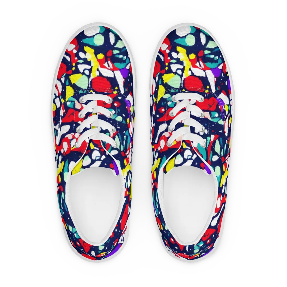 Prism Rumble on Men's Lace-Up Canvas Shoes — Front