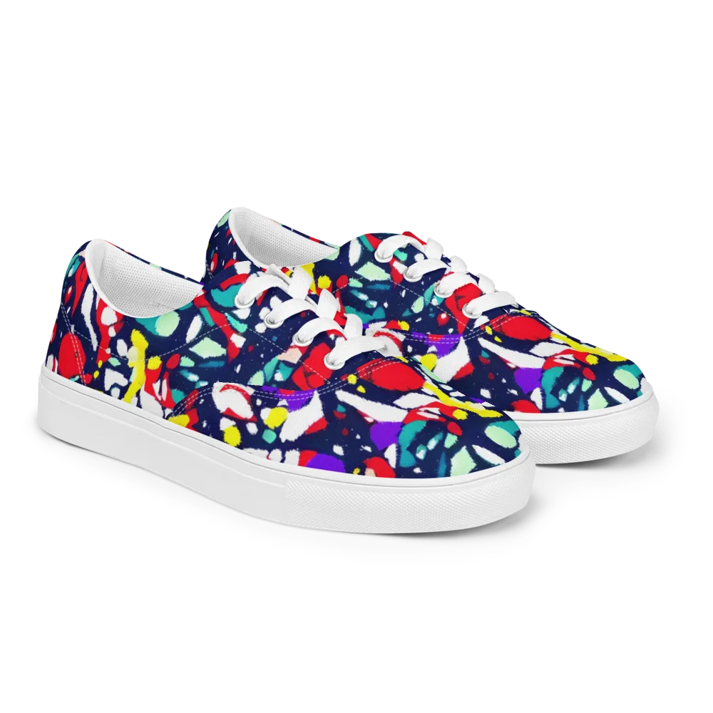 Prism Rumble on Men's Lace-Up Canvas Shoes — Right Front