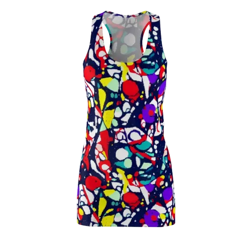 Prism Rumble on a Racerback Dress