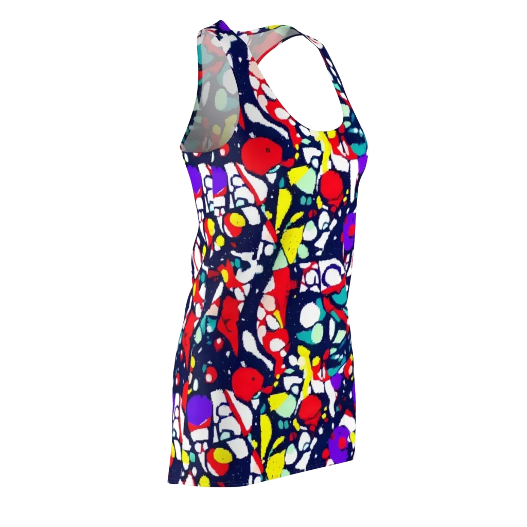 Prism Rumble on Racerback Dress — Front Side