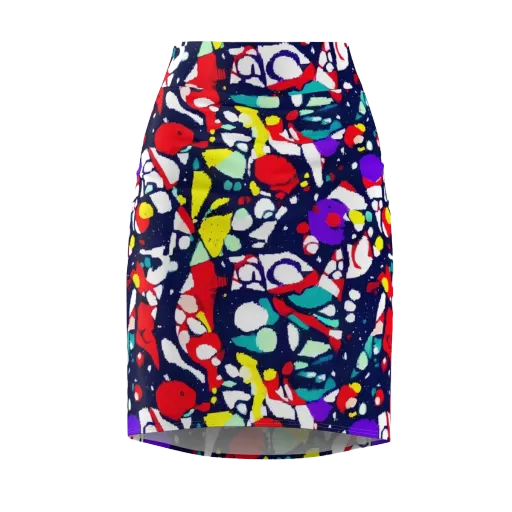 Prism Rumble on a Pencil Skirt