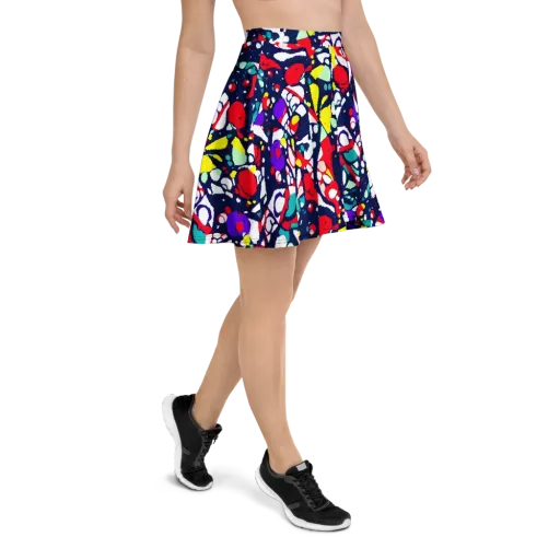 Prism Rumble on a Skater Skirt