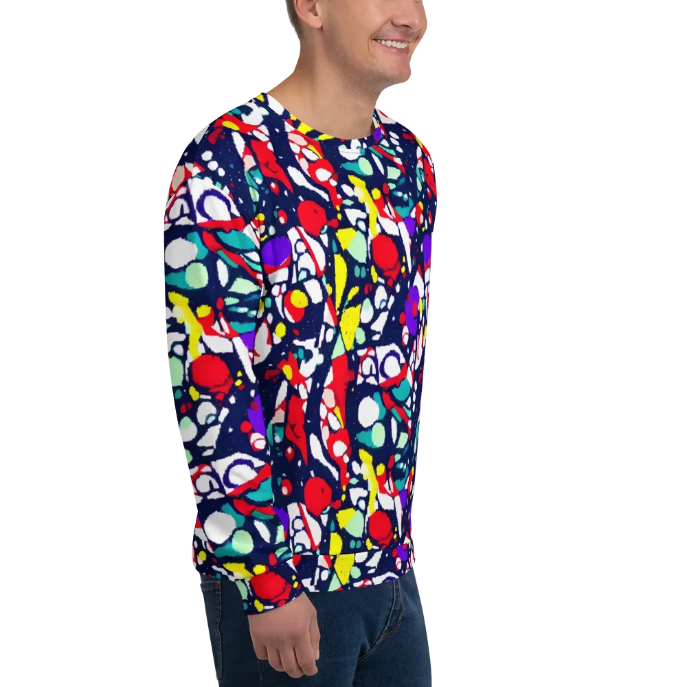 Prism Rumble on Sweatshirt — Right Front
