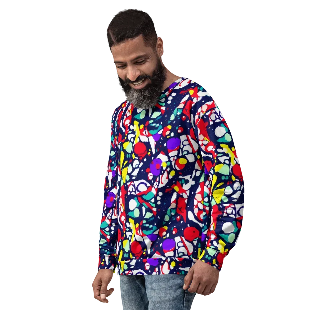 Prism Rumble on Sweatshirt — Left Front