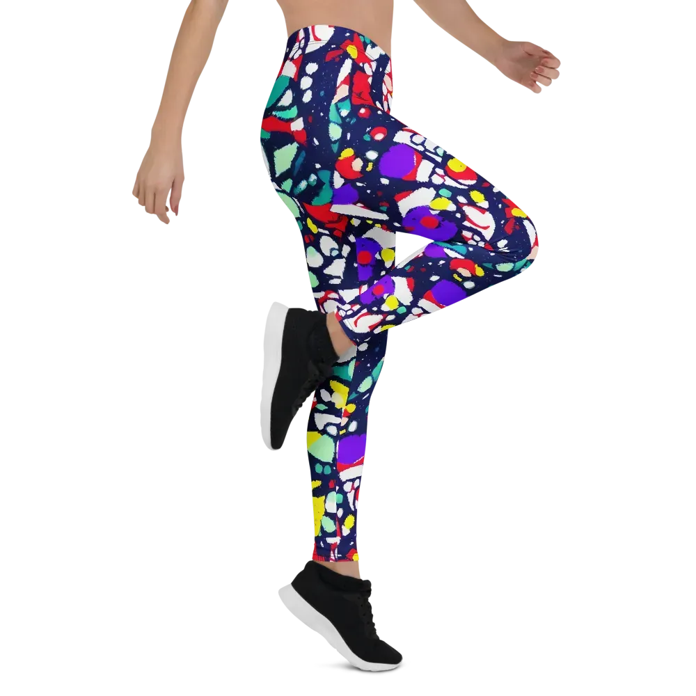 Prism Rumble on Leggings — Right