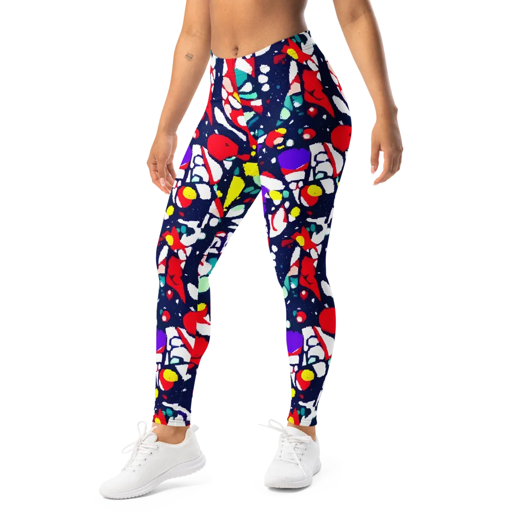 Prism Rumble on Leggings — Left Front