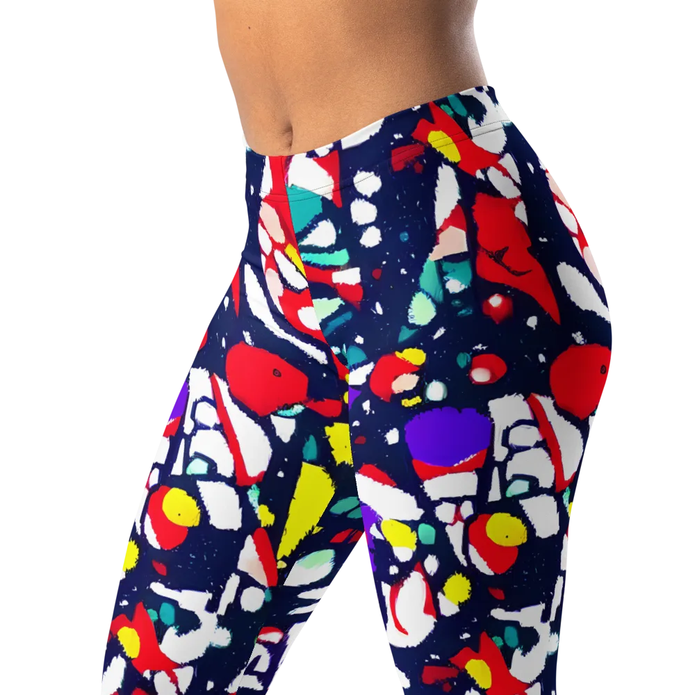 Prism Rumble on Leggings — Left Front