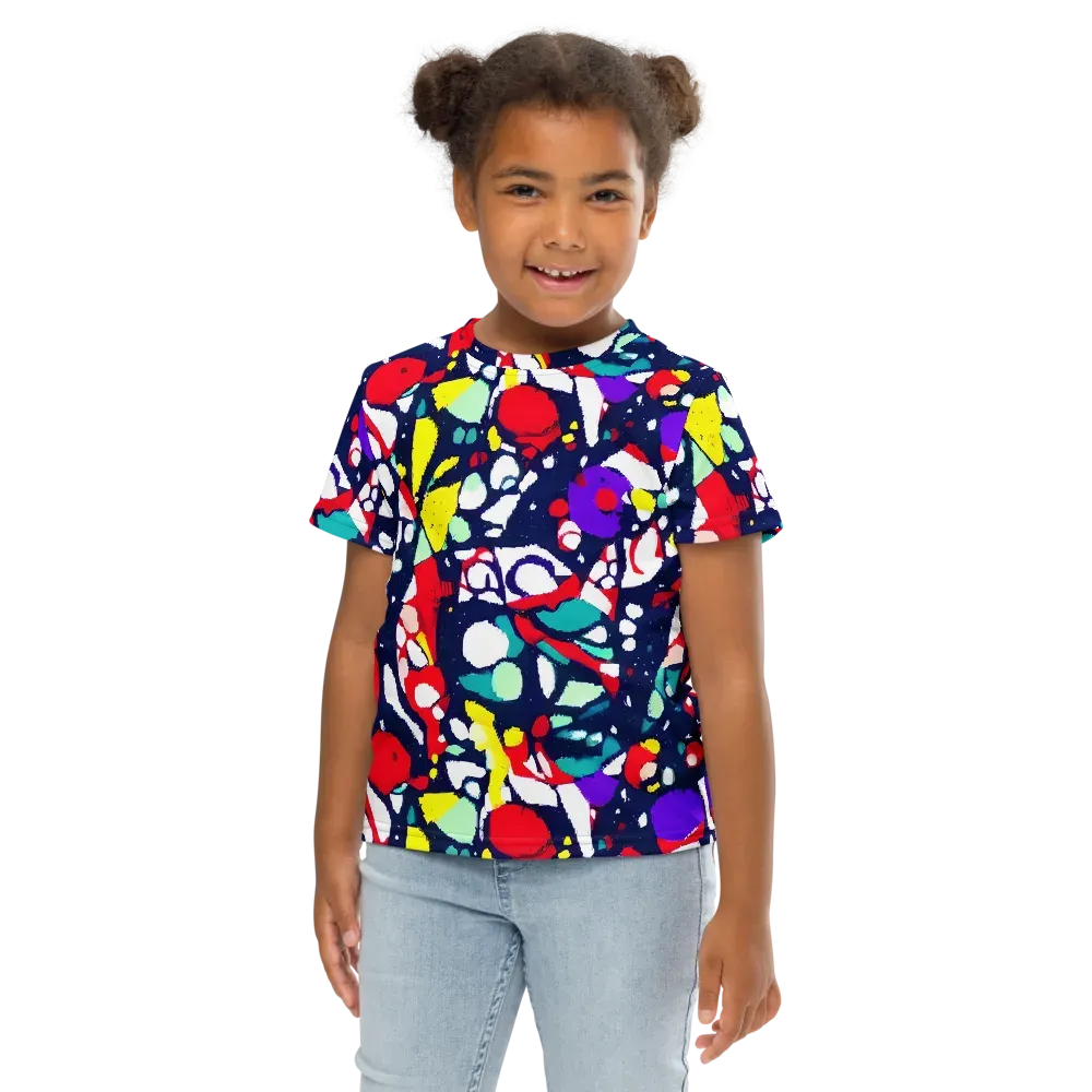 Prism Rumble on Kids Crew Neck T-Shirt — Front