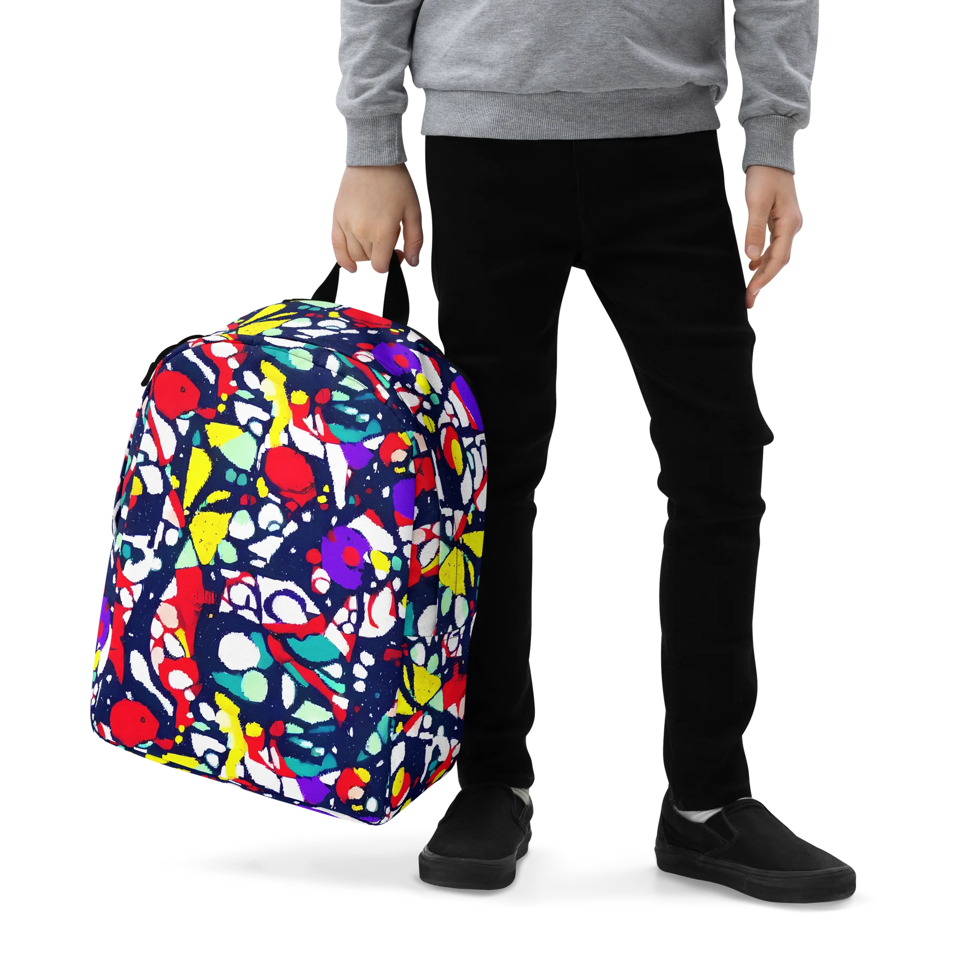 Prism Rumble on Minimalist Backpack — Zoomed-in