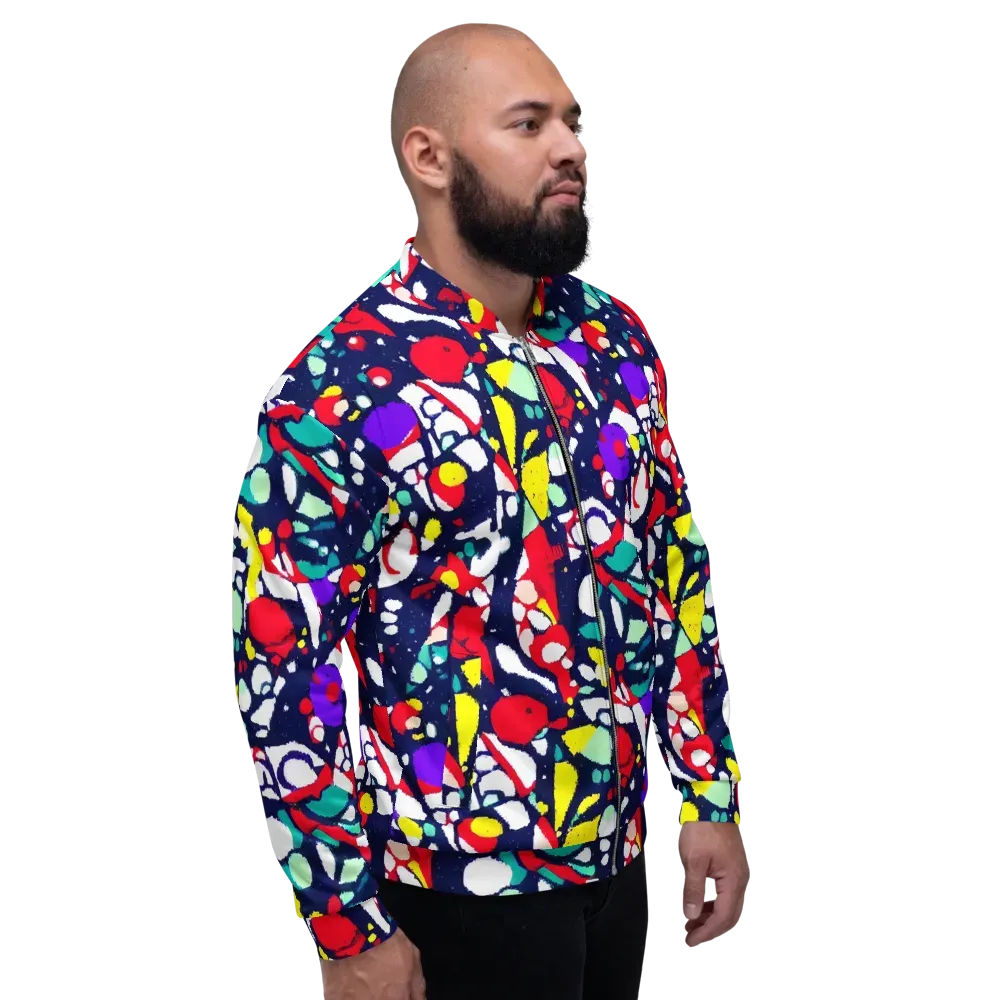 Prism Rumble on Bomber Jacket — Right