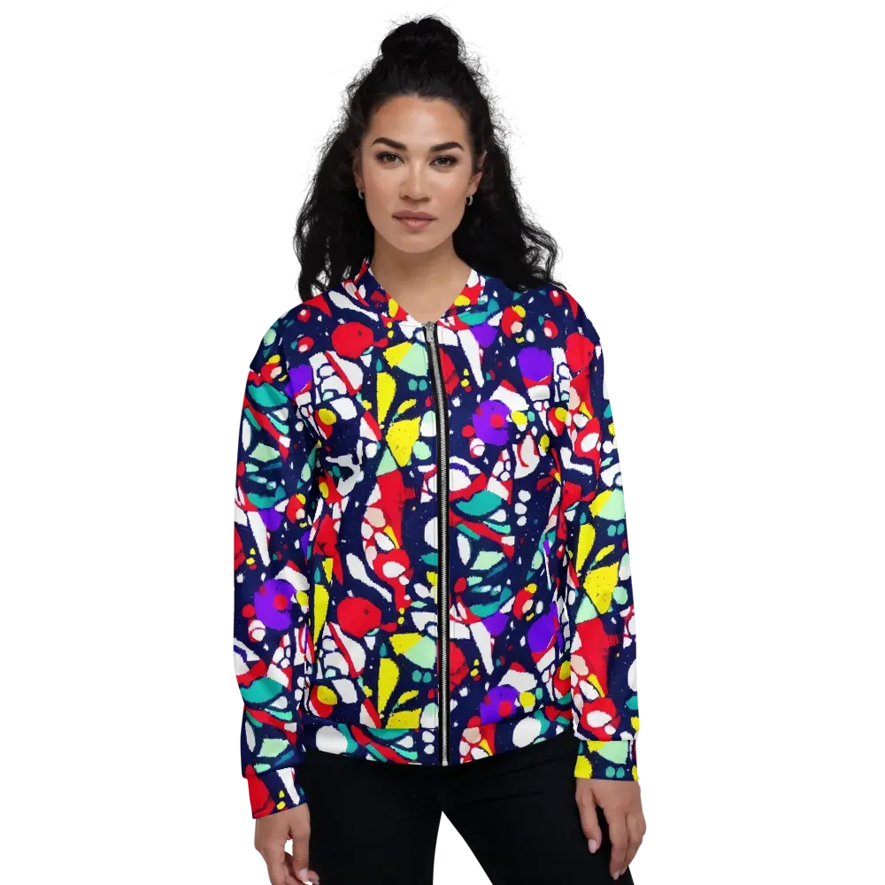 Prism Rumble on Bomber Jacket — Front