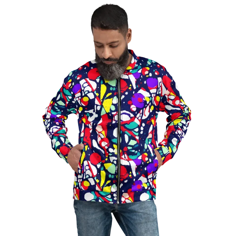 Prism Rumble on Bomber Jacket — Front
