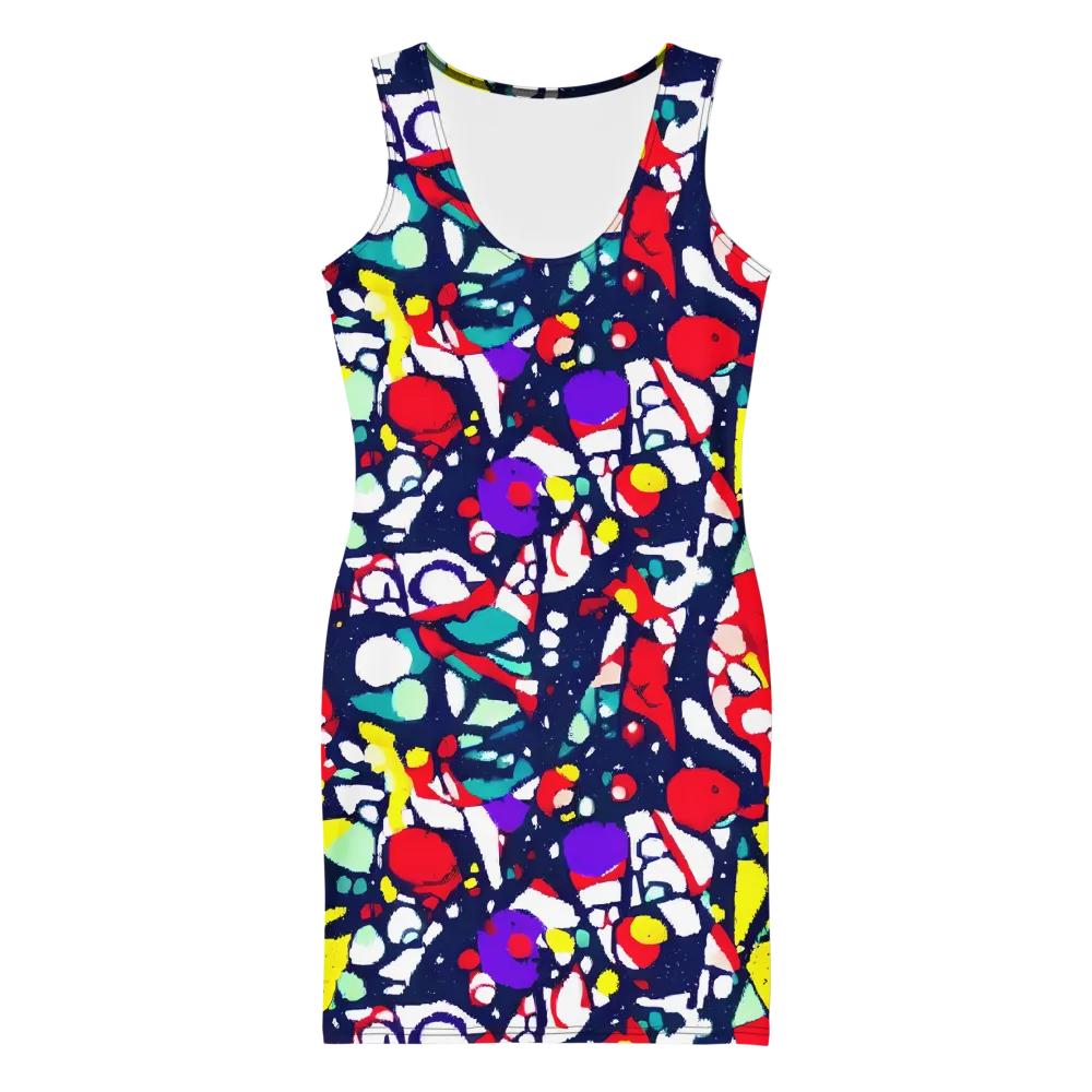 Prism Rumble on Bodycon Dress — Front