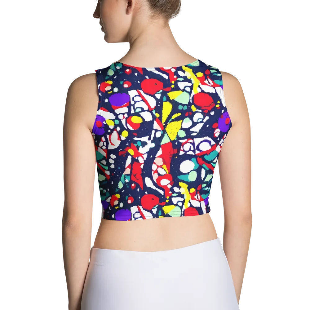 Prism Rumble on Crop Top — Back