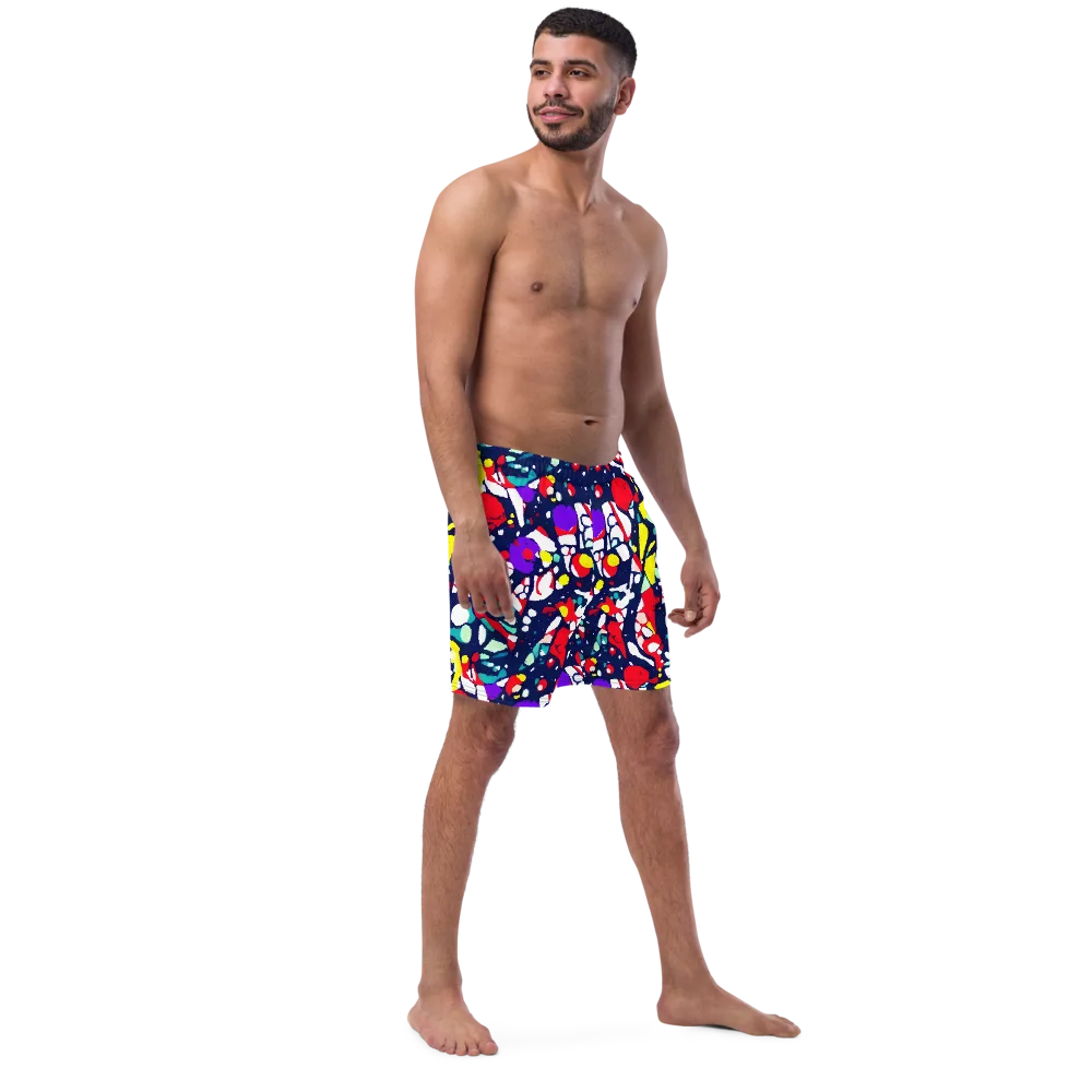 Prism Rumble on Swim Trunks — Right Front