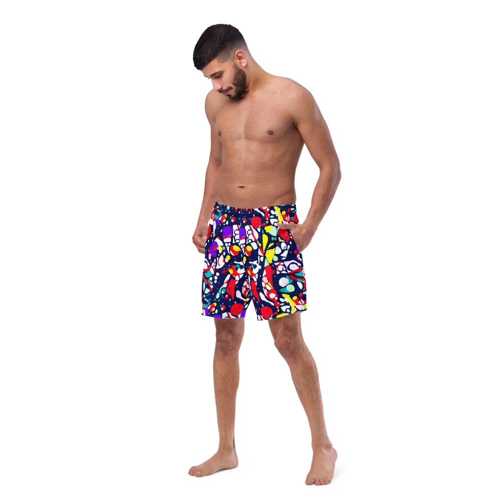 Prism Rumble on Swim Trunks — Left Front