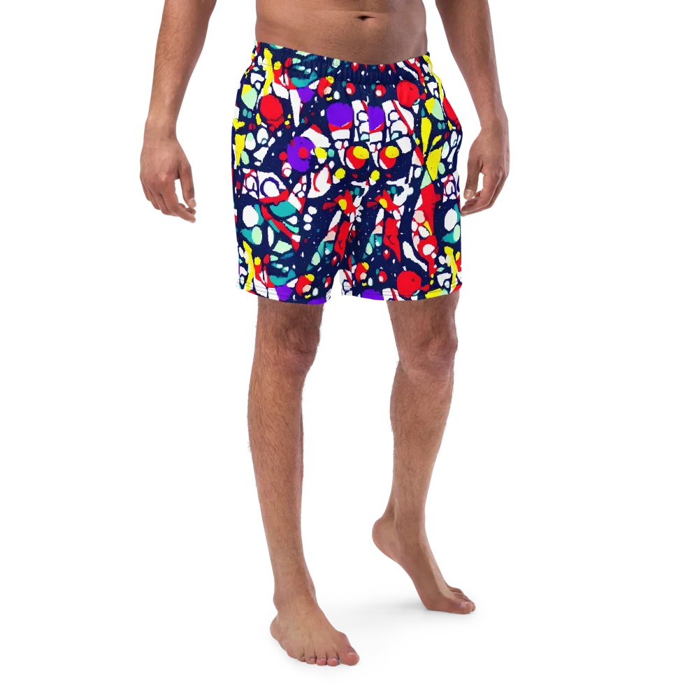Prism Rumble on Swim Trunks — Front