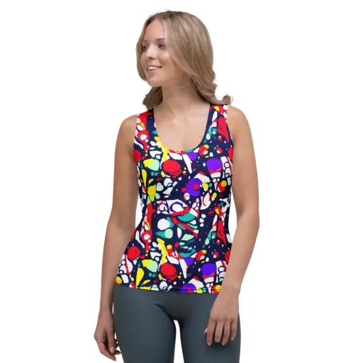 Prism Rumble on a Women's Tank Top
