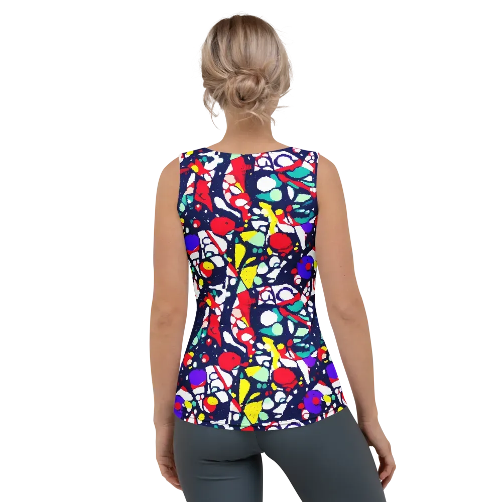 Prism Rumble on Women's Tank Top — Back