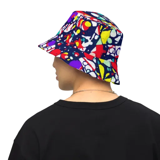 Prism Rumble on a Reversible Bucket Hat
