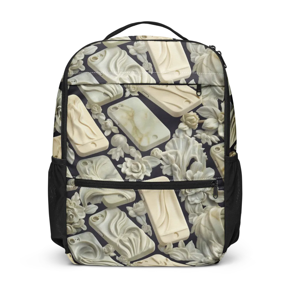 Ivory Icon on Utility Backpack — Front