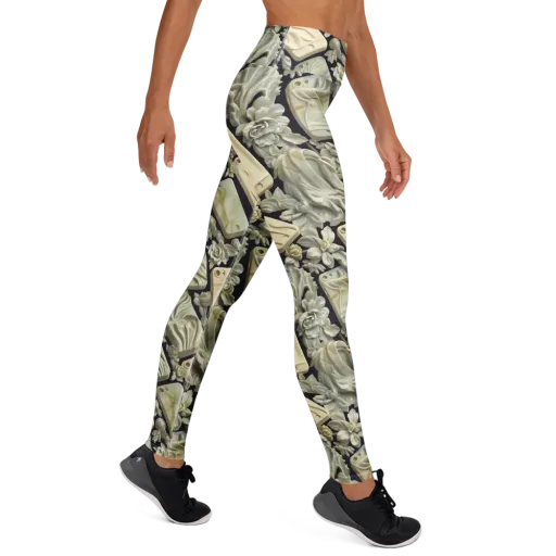 Ivory Icon on a Yoga Leggings