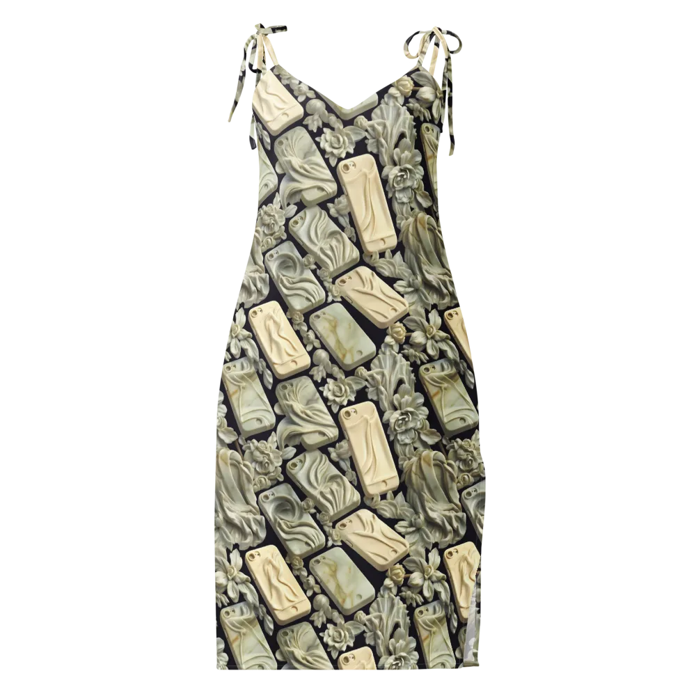 Ivory Icon on Slip Dress — Front