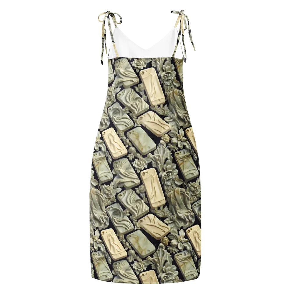 Ivory Icon on Slip Dress — Back