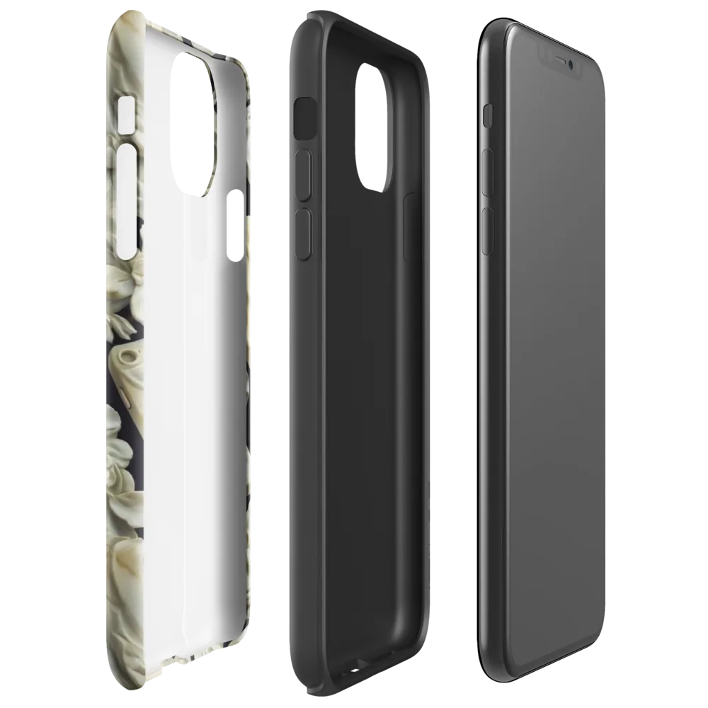 Ivory Icon on Tough Case for iPhone® — Right