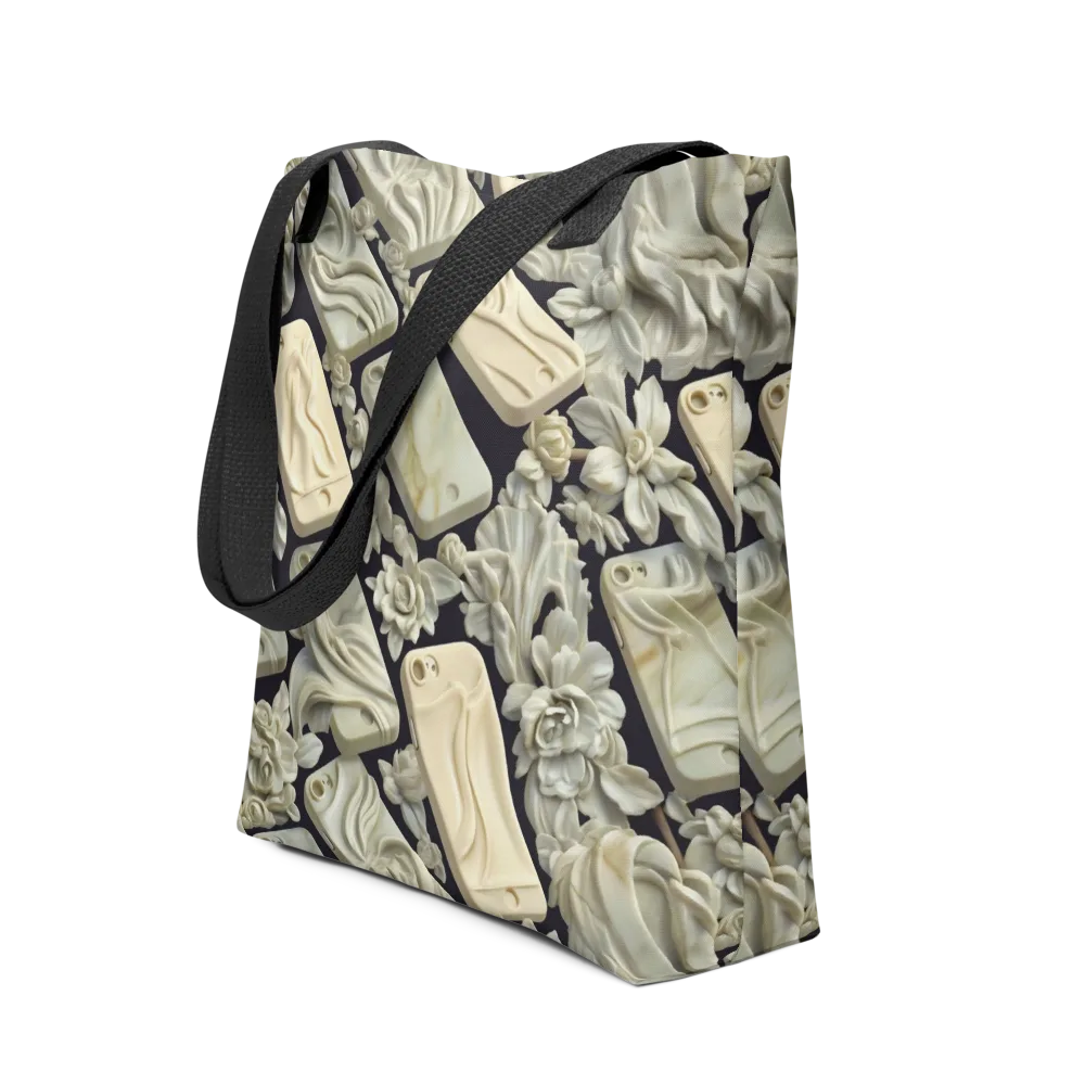 Ivory Icon on Tote Bag — Front