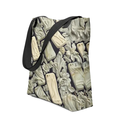 Ivory Icon on a Tote Bag