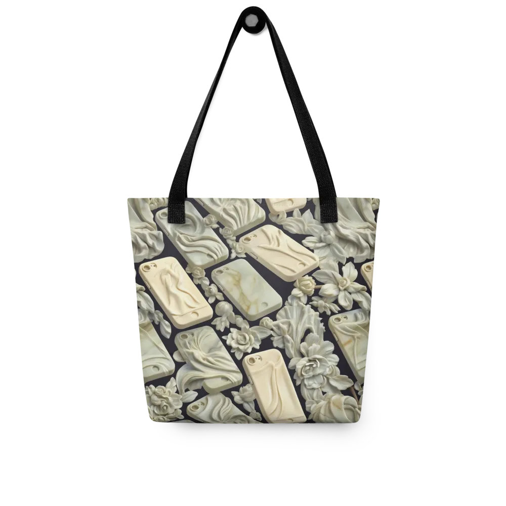 Ivory Icon on Tote Bag — Front