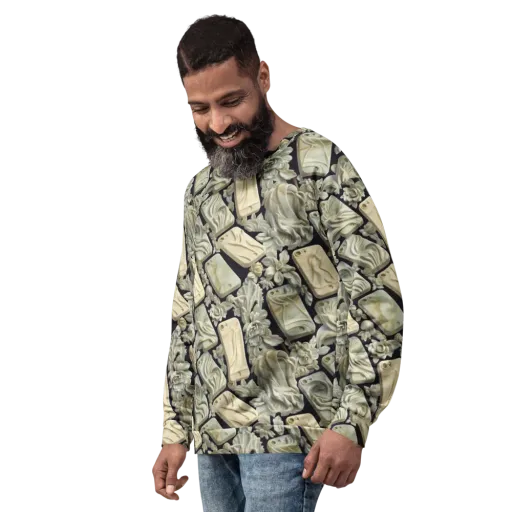 Ivory Icon on a Sweatshirt