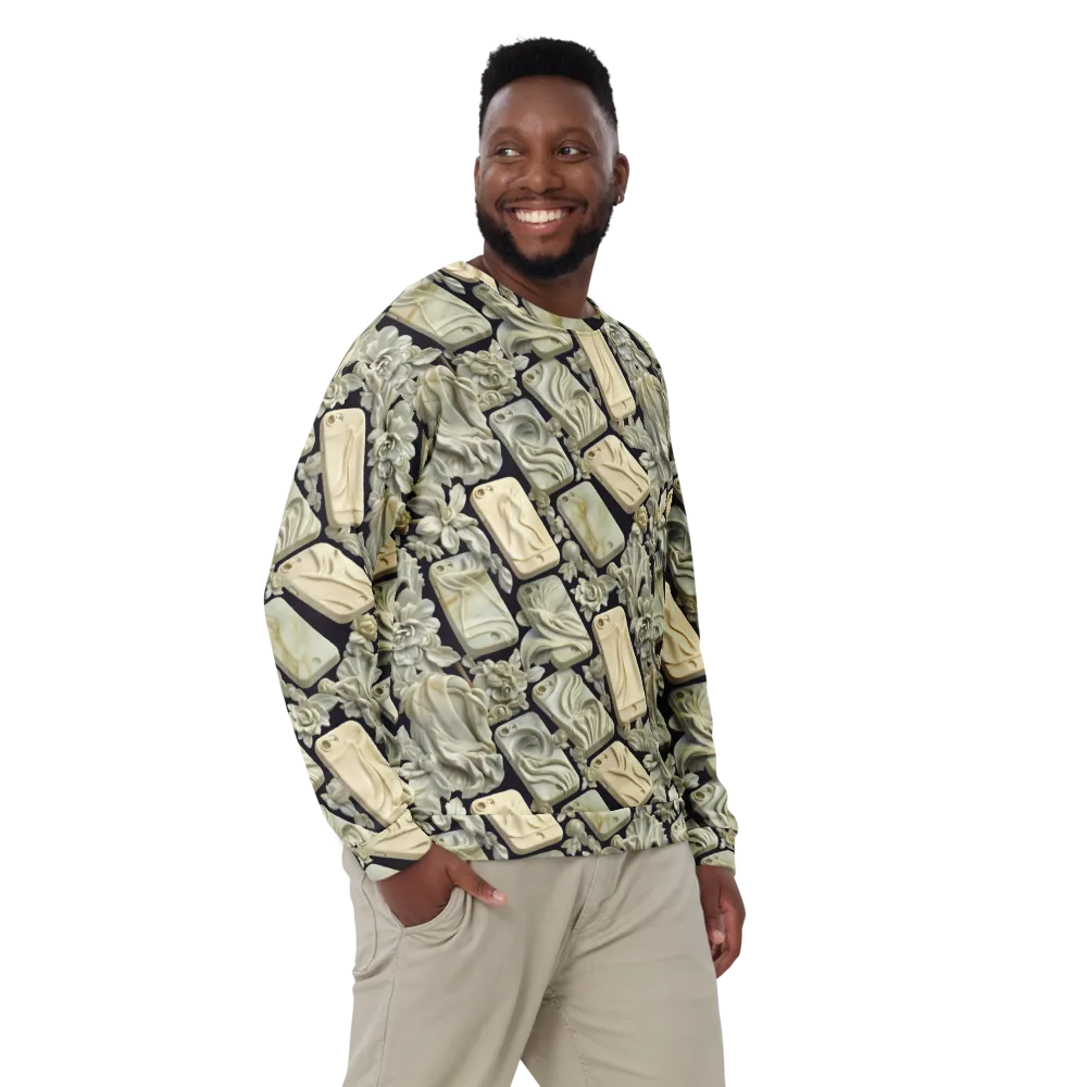 Ivory Icon on Sweatshirt — Front
